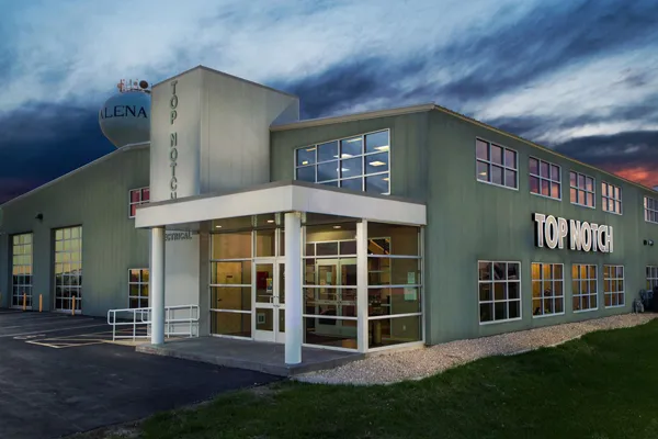 Top Notch HVAC Building in Galena, Illinois